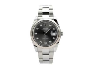 Thumbnail von Rolex Datejust 41 Edelstahl Weißgold 126334 Rhodium Diamant </h1>