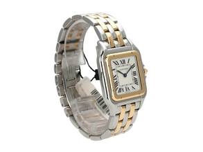 Thumbnail von Cartier Panthère de Cartier großes Modell Edelstahl / Gelbgold Ref. W2PN0012