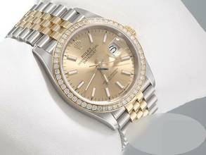 Thumbnail von Rolex Datejust 36 126283 Rbr 2019 Stahl Gelbgold 750 Diamanten Automatik Stainless Steel 18kt Yellow Gold Jubilé-band Chronometer Oyster