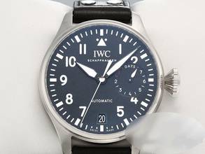 Thumbnail von IWC Große Fliegeruhr Big Pilot Grosse Fliegeruhr 46mm Iw501001 2020 Automatik Edelstahl Stahl Steel Black Dial </h1>