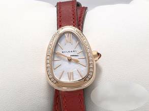 Thumbnail von Bulgari Serpenti Rosegold 750 102727 Diamanten Perlmutt Gold Damen </h1>