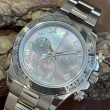 Thumbnail von Rolex Daytona Daytona - Weißgold - Tahiti MoP - Papiere 2017 - Ref. 116509