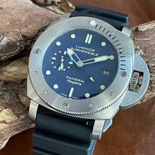 Thumbnail von Panerai Luminor Submersible Luminor Submersible GMT Regatta - FULLSET 2012 LC100 - PAM00371 </h1>