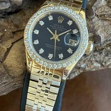 Thumbnail von Rolex Lady-Datejust Datejust Lady Diamant - Ref. 69278 - Rolex BRICK Band in 750er Gelbgold </h1>