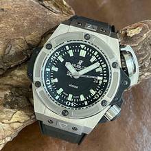 Thumbnail von Hublot King Power Oceanographic 4000 Monaco Ltd. Diver 48 - FULL SET - Ref. 731.NX.1190.RX