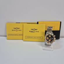 Thumbnail von Breitling Chrono Cockpit Chronograph ouro & Aço 39mm Automático Completo