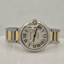 Thumbnail von Cartier Ballon Bleu 42mm Ouro & Aço 42mm Automático Completo