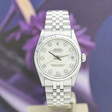Thumbnail von Rolex Datejust 31 Medium Stahl/Weißgold Ref :68274 Box von 1998 </h1>