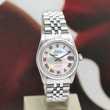 Thumbnail von Rolex Datejust 31 Medium Stahl/Weißgold Ref :78274 Box von 2002 </h1>