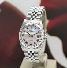 Thumbnail von Rolex Datejust 31 Medium Stahl/Weißgold Ref :78274 Box von 2002 </h1>