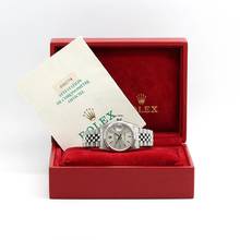 Thumbnail von Rolex Datejust 31 Medium Stahl/Weißgold Ref :68274 Box & Papiere von 1988 </h1>