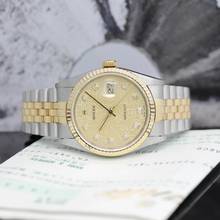 Thumbnail von Rolex Datejust 36 Stahl/Gold Ref :16233 Rolex Box & Papiere von 1999 </h1>