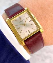  Vacheron Constantin Tank Vintage Solid Gold Tank Ultra Flat and Stepped Case 