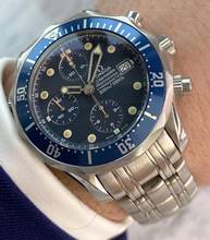 Thumbnail von Omega Seamaster Diver 300 M Automatik 41mm Professional 300M Diver Chronograph James Bond Vintage 2225.80