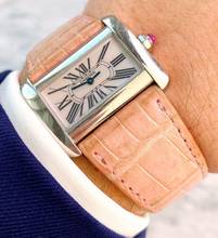 Thumbnail von Cartier Tank Divan Pink Mother of Pearl Dial MOP Quarz Quartz Lady 2599 2599 </h1>