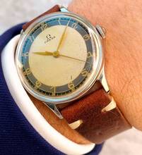 Omega Classic Vintage Bullseye Dial - Three colored Dial - Art Deco vintage 