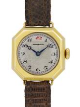 Mappin and Webb Mappin & Webb red 12 lady 9 k Gold 1910s