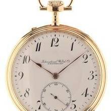 Thumbnail von IWC Pocket Watch Gents open face pocket watch Lepine </h1>