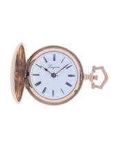  Longines Fob Watch 18 k Rose Gold 1900s 