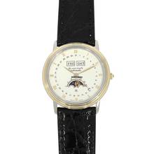 Thumbnail von Blancpain Villeret Armbanduhr Villeret Moonphase Automatik aus Stahl / 750 Gelbgold
