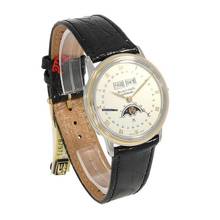 Thumbnail von Blancpain Villeret Armbanduhr Villeret Moonphase Automatik aus Stahl / 750 Gelbgold