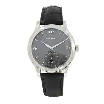  Chopard L.U.C Herrenarmbanduhr L.U.C Mark III Automatik aus Stahl Set mit Geldbörse und Kugelschreiber 