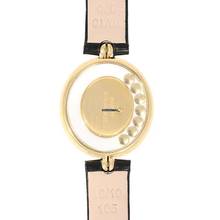 Thumbnail von Chopard Happy Diamonds Damenarmbanduhr Happy Diamonds Quarz mit Brillanten und Diamanten aus 750 Gelbgold Schliesse vergoldet