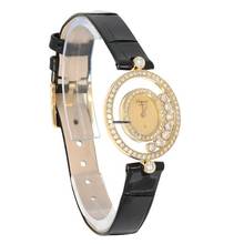 Thumbnail von Chopard Happy Diamonds Damenarmbanduhr Happy Diamonds Quarz mit Brillanten und Diamanten aus 750 Gelbgold Schliesse vergoldet