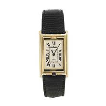 Thumbnail von Cartier Tank Damenuhr Tank Basculante Handaufzug aus 750 Gold </h1>