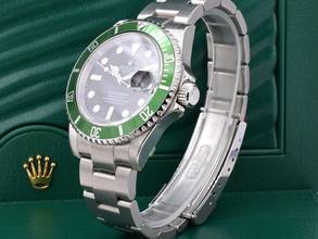 Thumbnail von Rolex Submariner Date 16610lv - New/nos Full Stickers Lc 170