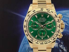 Thumbnail von Rolex Daytona Cosmograph Daytona Green Dial Discontinued Stickers New 2022 Ita