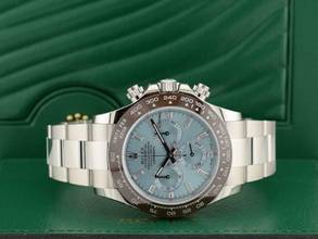 Thumbnail von Rolex Daytona Cosmograph Daytona 116506 Platinum Ice Baguette Diamond Dial - New 2023 Discontinued </h1>