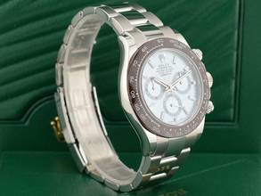 Thumbnail von Rolex Daytona Cosmograph Daytona 116506 Platinum Ice Baguette Diamond Dial - New 2023 Discontinued </h1>