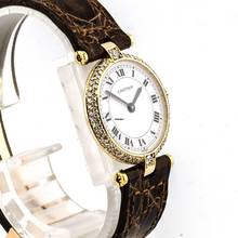 Thumbnail von Cartier Vendome Quarz 24 mm Ref. 810024248 750/18K Gold Diamanten 1,3 ct </h1>
