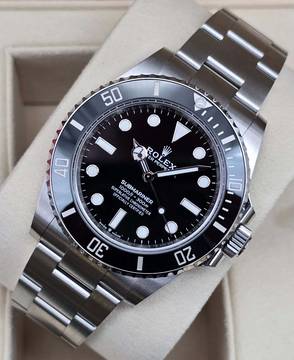  Rolex Submariner (No Date) 41mm 124060 Unworn/New Condition Full Set 7-2026 