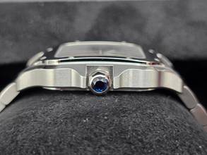 Thumbnail von Cartier Santos de Cartier WSSA0063 - Medium - Blue Dial Unworn/New Condition - Full Set 6/2026