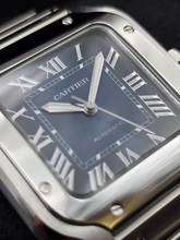 Thumbnail von Cartier Santos de Cartier WSSA0063 - Medium - Blue Dial Unworn/New Condition - Full Set 6/2026
