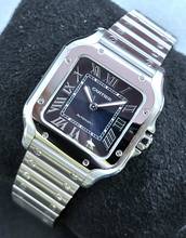  Cartier Santos de Cartier WSSA0063 - Medium - Blue Dial Unworn/New Condition - Full Set 6/2026 