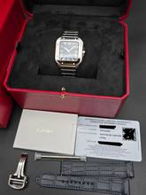 Thumbnail von Cartier Santos de Cartier WSSA0063 - Medium - Blue Dial Unworn/New Condition - Full Set 6/2026