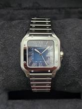 Thumbnail von Cartier Santos de Cartier WSSA0063 - Medium - Blue Dial Unworn/New Condition - Full Set 6/2026