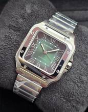 Thumbnail von Cartier Santos de Cartier WSSA0061 - Medium - Green Dial Unworn/New Condition - Full Set 5/2026
