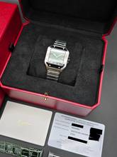 Thumbnail von Cartier Santos de Cartier WSSA0061 - Medium - Green Dial Unworn/New Condition - Full Set 5/2026