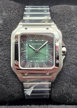 Thumbnail von Cartier Santos de Cartier WSSA0061 - Medium - Green Dial Unworn/New Condition - Full Set 5/2026