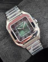 Thumbnail von Cartier Santos de Cartier WSSA0061 - Medium - Green Dial Unworn/New Condition - Full Set 5/2026