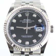  Rolex Datejust Datejust//Ref. 126234//Full Set//Diamonds Dial//2021 #710 