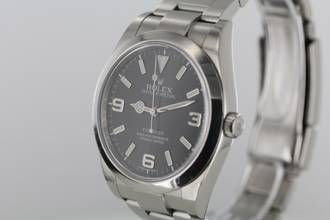 Thumbnail von Rolex Explorer 2015//39MM//BLACK DIAL 369//REF. 214270//LC100//FULL SET # 675