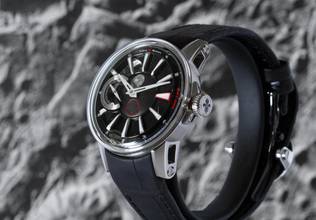  Louis Moinet Black Moon Meteorite Aventurine Titanium 