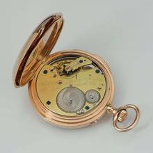Thumbnail von A. Lange & Söhne Full Set ¼ Repetition Taschenuhr Original Box Garantiekarte 14k Gold 1885 Exzellente Zustand mit Museums-Zertifikat