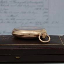 Thumbnail von A. Lange & Söhne Full Set ¼ Repetition Taschenuhr Original Box Garantiekarte 14k Gold 1885 Exzellente Zustand mit Museums-Zertifikat