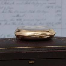 Thumbnail von A. Lange & Söhne Full Set ¼ Repetition Taschenuhr Original Box Garantiekarte 14k Gold 1885 Exzellente Zustand mit Museums-Zertifikat